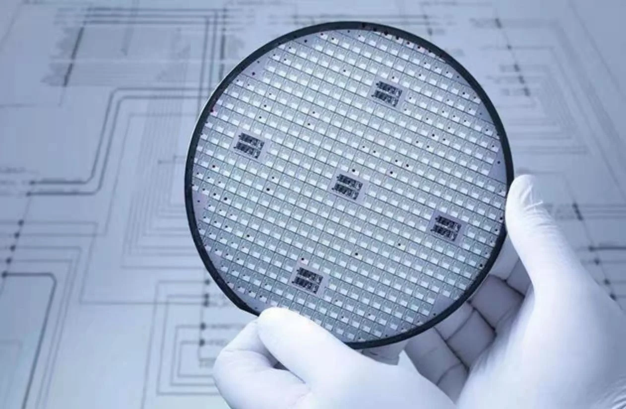 Silicon wafer.